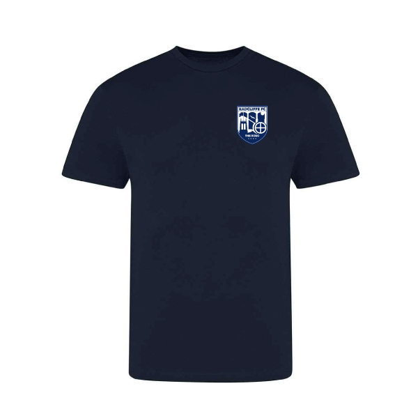 Radcliffe FC Navy Club Tee – Hope and Glory Sportswear Official Store